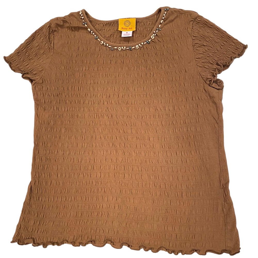 Y2K lettuce trim coconut girl top 🥥♡₊˚ (176)